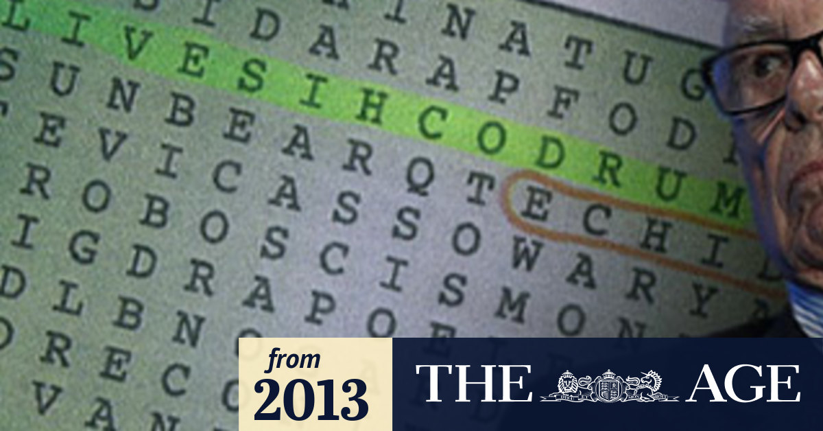 Insult about Rupert Murdoch buried in Sunday Telegraph puzzle